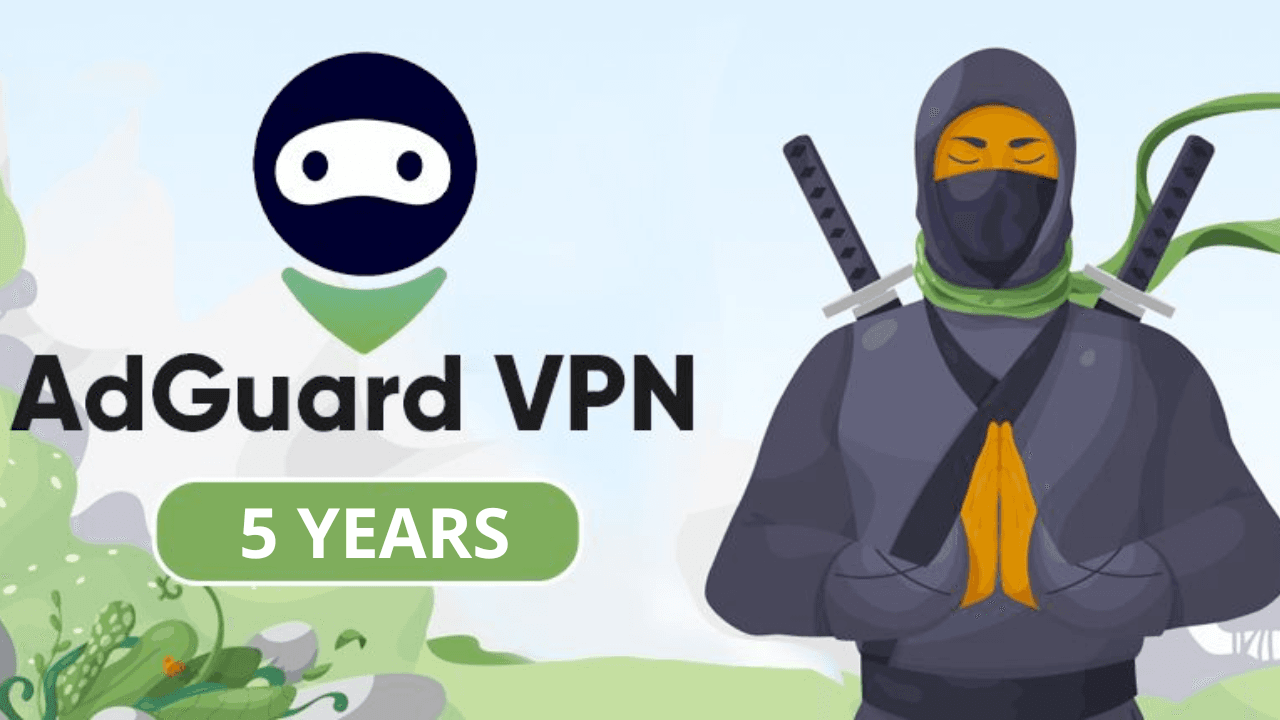 AdGuard VPN 5 years (10 devices)